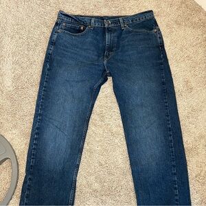 Levi's Men's Straight Leg Dark Indigo Jeans